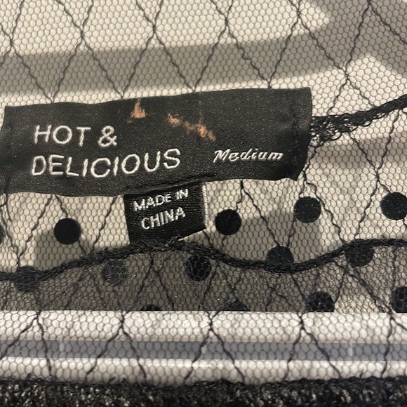 mesh sequin crop top 💎 - Picture 4 of 9